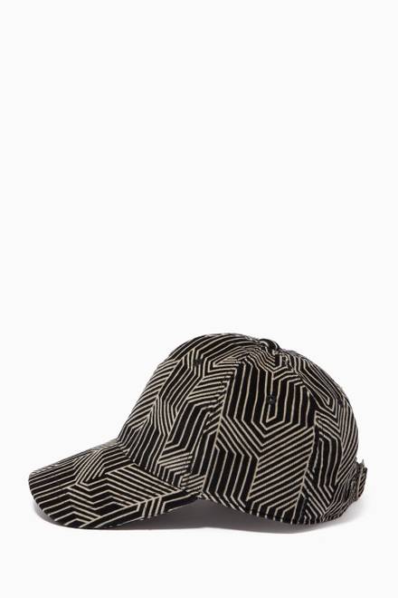 hover state of Labyrinth Cap in Ribbed Fabric  