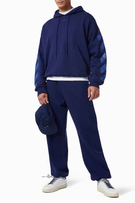 hover state of Rubber Arrows Cuffed Sweatpants in Cotton Terry