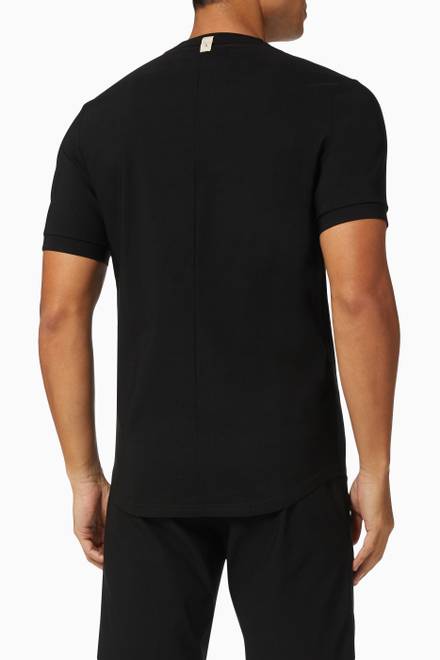 hover state of Salvatore Slim Fit T-shirt in Stretch Fabric 