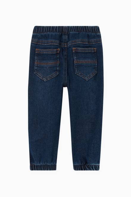 hover state of Elasticated Waistband Jeans in Cotton 