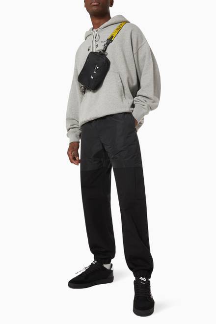 hover state of Hybrid Cargo Pants in Technical Fabric & Cotton Terry