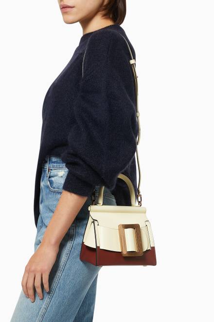 hover state of Karl Top Handle Bag in Palmellato Leather     