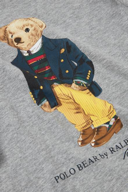 hover state of Polo Bear T-shirt in Cotton Jersey