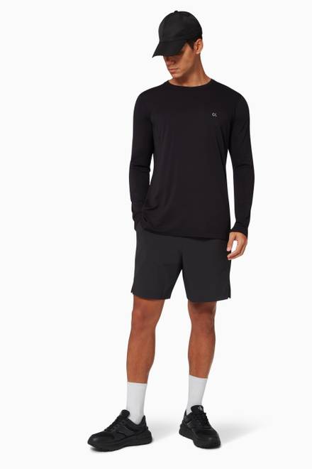 hover state of Long Sleeve Gym T-shirt in   