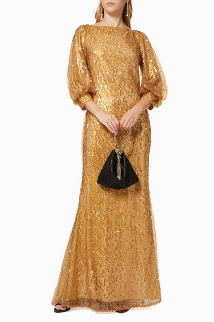 hover state of Sequin Gown 