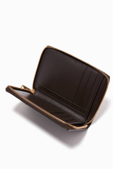 hover state of Zip-around Wallet in Intrecciato Nappa           