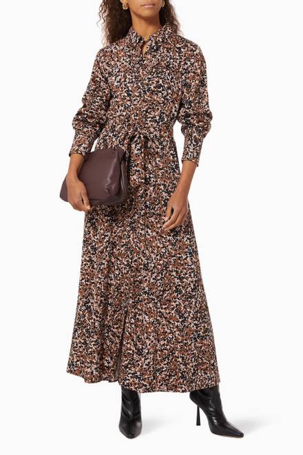 hover state of Midi Lenght Dress in Viscose 
