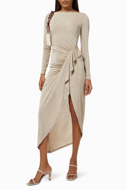 hover state of Vanessa Dress in Stretch Jersey   