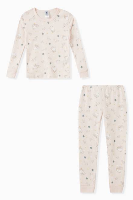 hover state of Princess Print Pyjama Set in Snugfit Cotton 