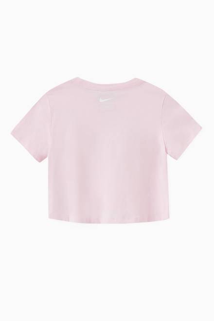 hover state of Sportswear Double Swoosh Cropped T-shirt in Jersey    