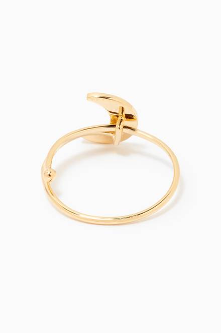 hover state of Damas Collections Resizable Ring in 18kt Yellow Gold  