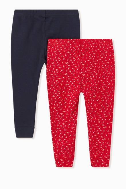 hover state of Leggings in Cotton Jersey, Set of 2 