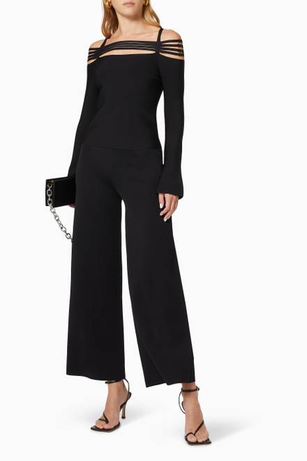 hover state of Lily Compact Cropped Pants   
