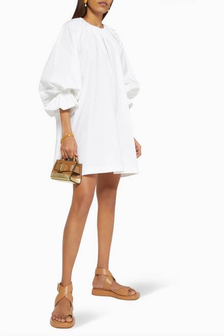 hover state of Marceau Dress in Cotton Poplin      