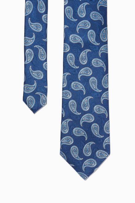 hover state of Paisley Tie in Silk      