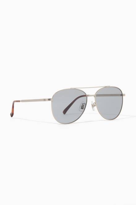 hover state of 59 Aviator Sunglasses in Metal 