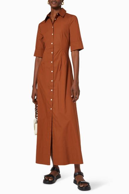 hover state of Joan Maxi Dress in Cotton 