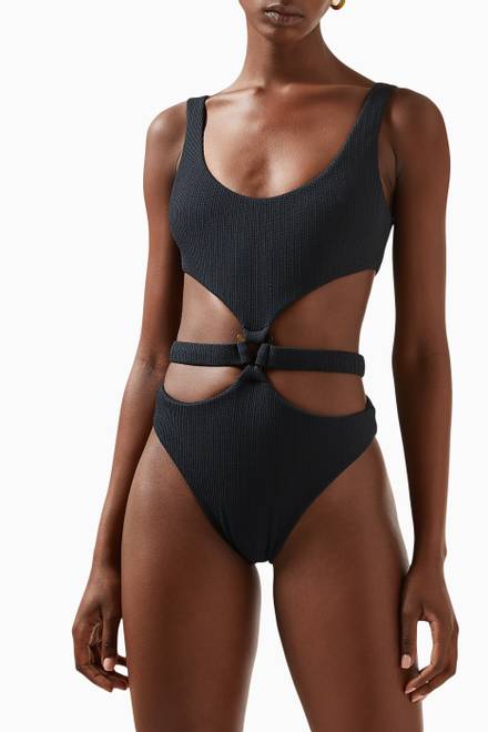 hover state of Emelia One Piece Swimsuit in Nylon Spandex 