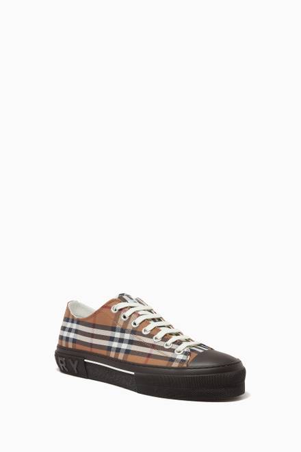 hover state of Sneakers in Vintage Check Cotton   