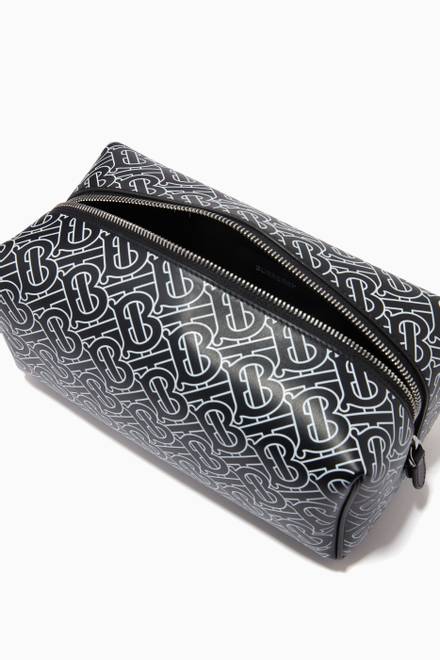 hover state of Monogram Wash Bag in Leather  