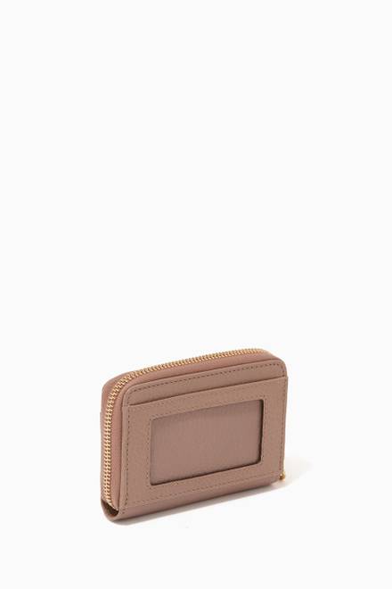 hover state of GG Marmont Zip Wallet in Leather       