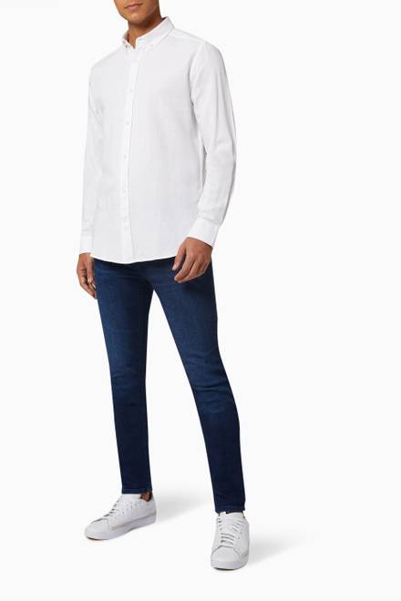 hover state of Arlo Slim Fit Shirt in Cotton  