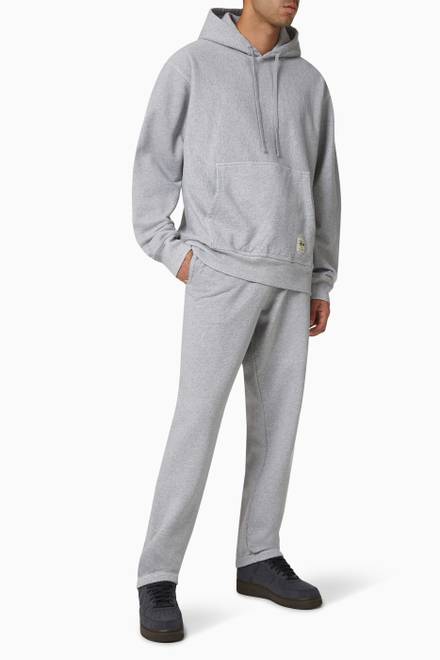 hover state of Contrast Stich Sweatpants in Cotton Fleece  