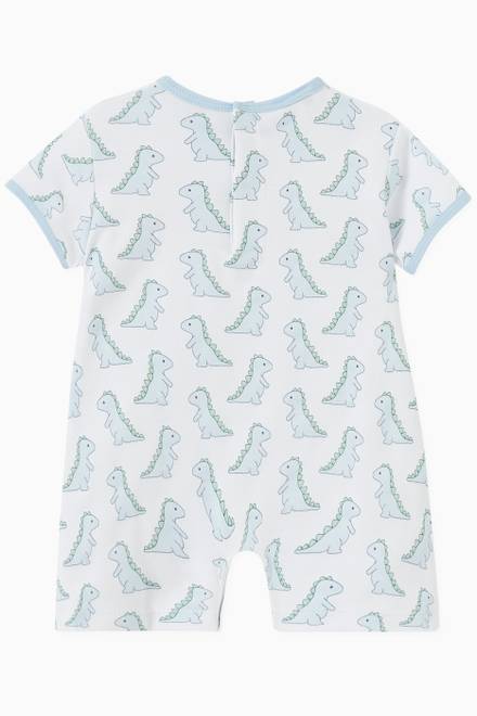 hover state of Dinosaur Playsuit in Pima Cotton    