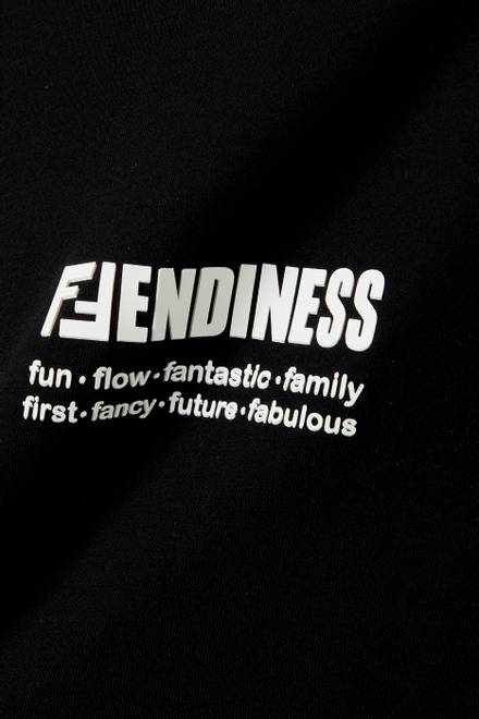 hover state of Fendiness Print T-shirt in Cotton 