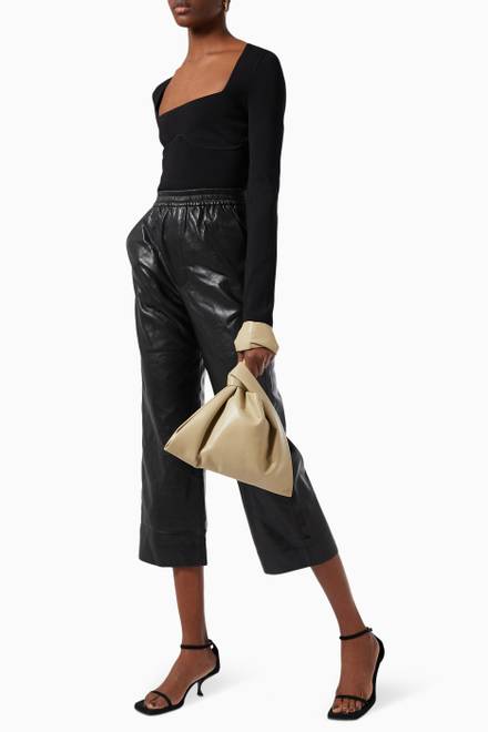 hover state of Jen Tote Bag in Vegan Leather      