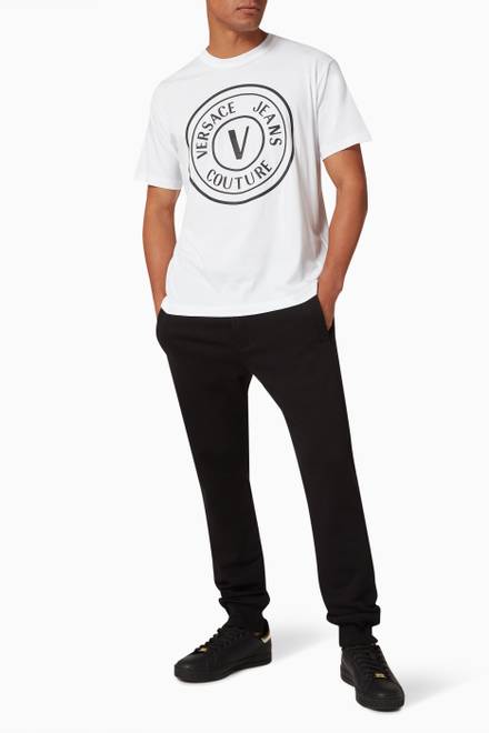 hover state of Maglietta Logo T-shirt in Cotton  
