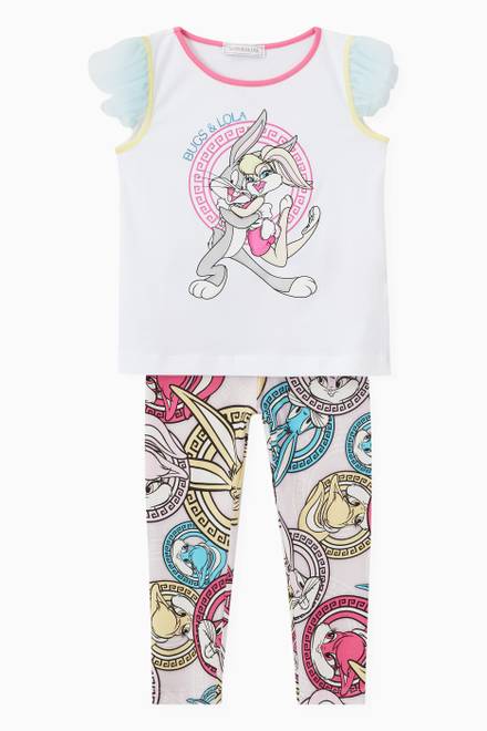 hover state of Looney Tunes Leggings in Cotton Jersey 