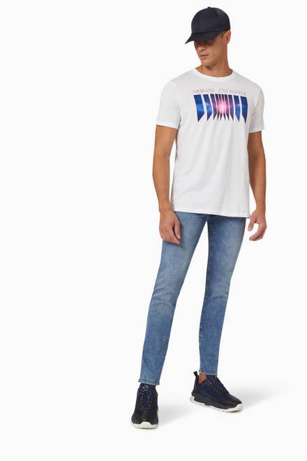 hover state of Graphic Print T-shirt in Cotton Jersey 