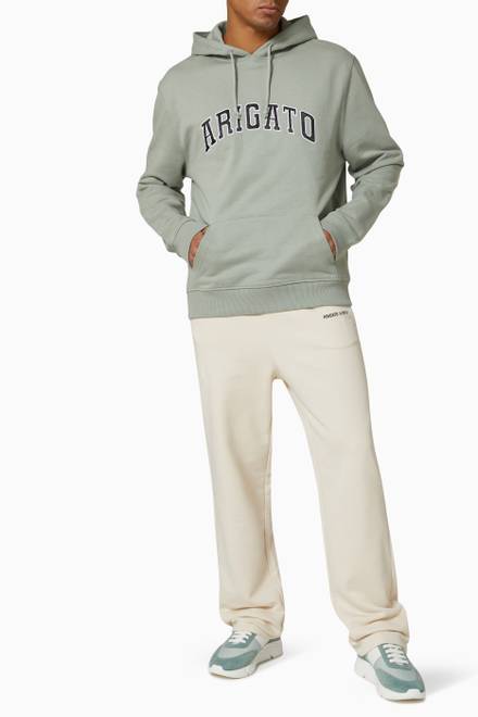 hover state of College Logo Hoodie in Organic Cotton