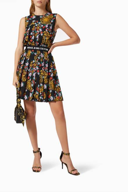 hover state of Printed Mini Dress