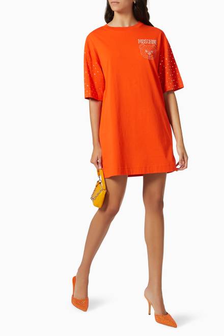 hover state of Crystal T-Shirt Dress in Cotton  