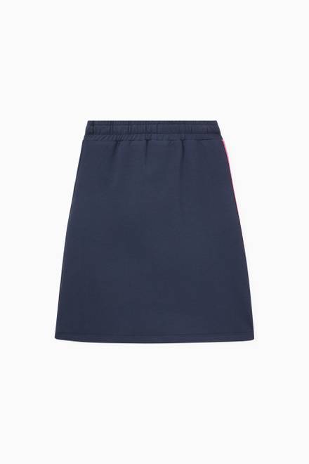 hover state of Logo Skirt in Cotton Jersey