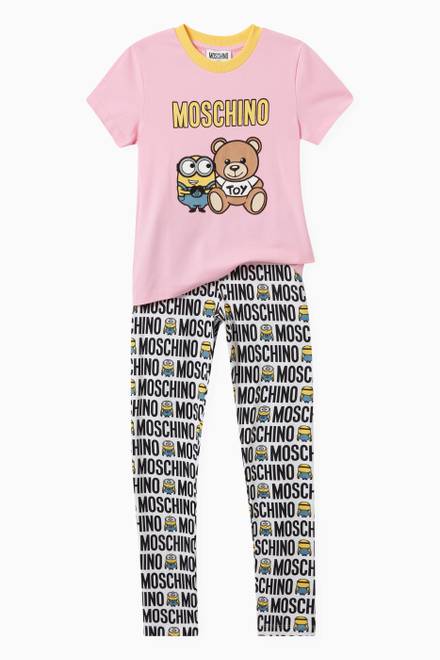 hover state of All-over Minions© Print Leggings in Cotton