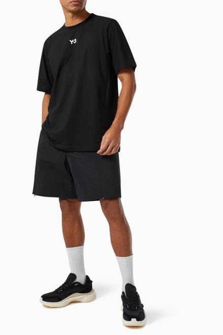 hover state of Y-3 Classic Logo T-shirt in Single Jersey       