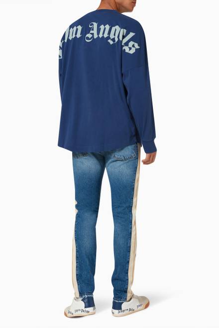 hover state of Long Sleeved T-shirt in Cotton Jersey
