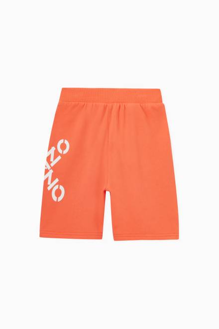 hover state of Logo Shorts in Fleece  