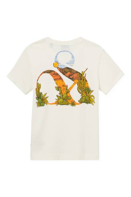 hover state of Graphic T-Shirt in Organic Cotton 