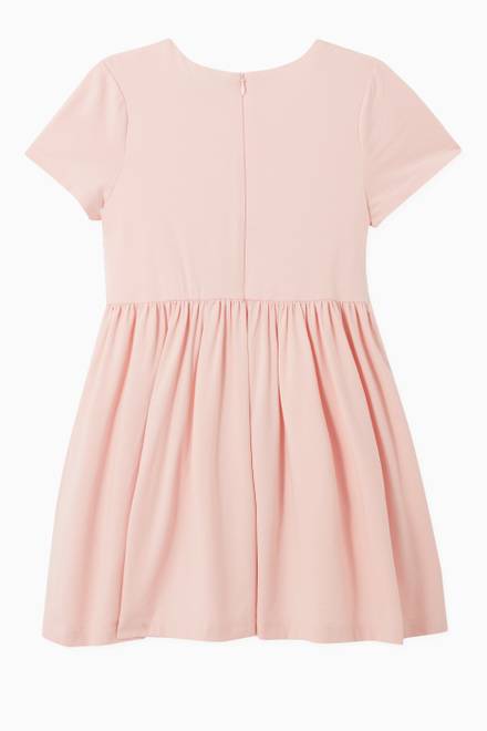 hover state of Ruffle Bow Jersey Dress  
