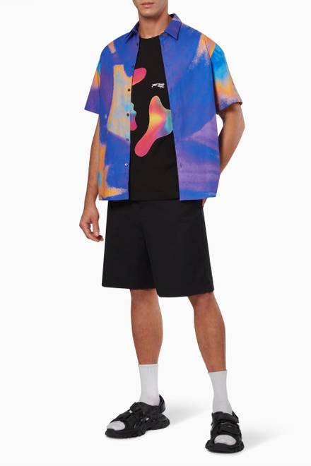 hover state of Abstract T-shirt in Cotton   