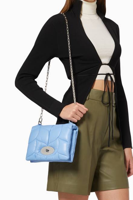 hover state of Little Softie Crossbody Bag in Leather  