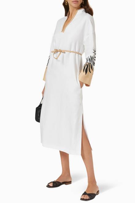hover state of Adenne Dress in Linen  