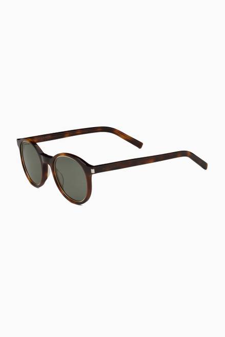 hover state of Round Sunglasses in Acetate       