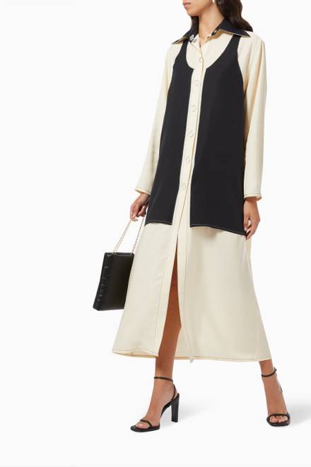 hover state of Shirt Dress in Viscose 