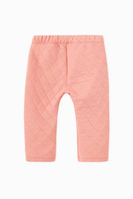 hover state of Quilted Tube Pants in Cotton     