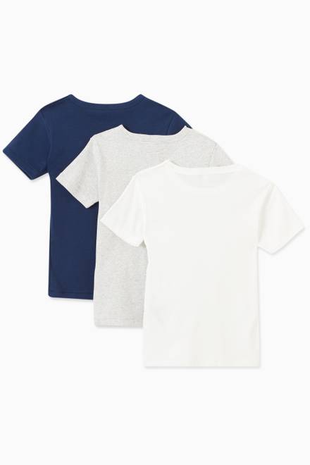 hover state of 3-Set T-Shirt in Cotton  